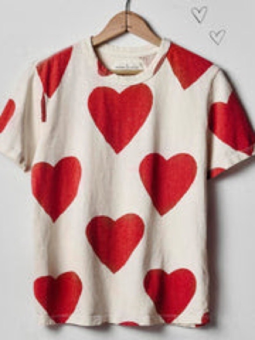 Imogene + Willie “Hearts All Over” Tee — New